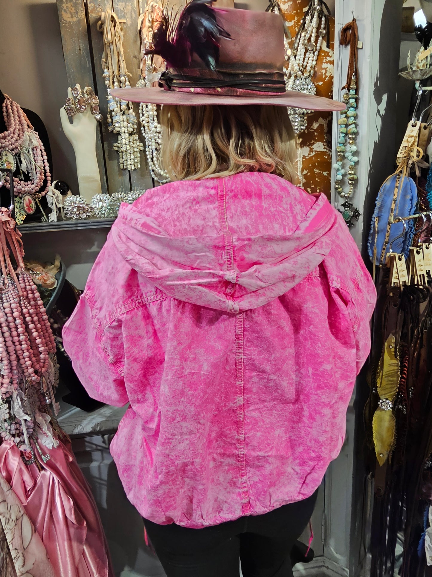 Fuchsia Wind Jacket