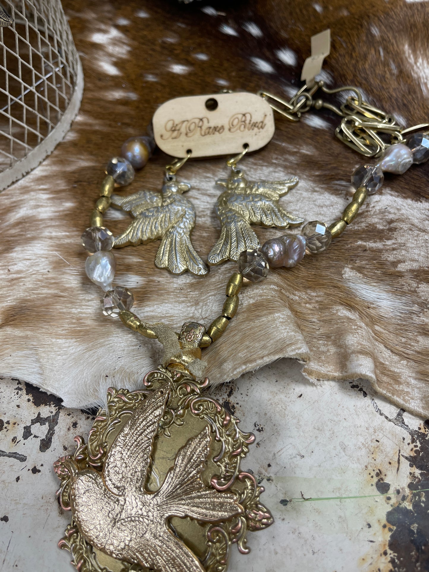 Bird in Flight Necklace