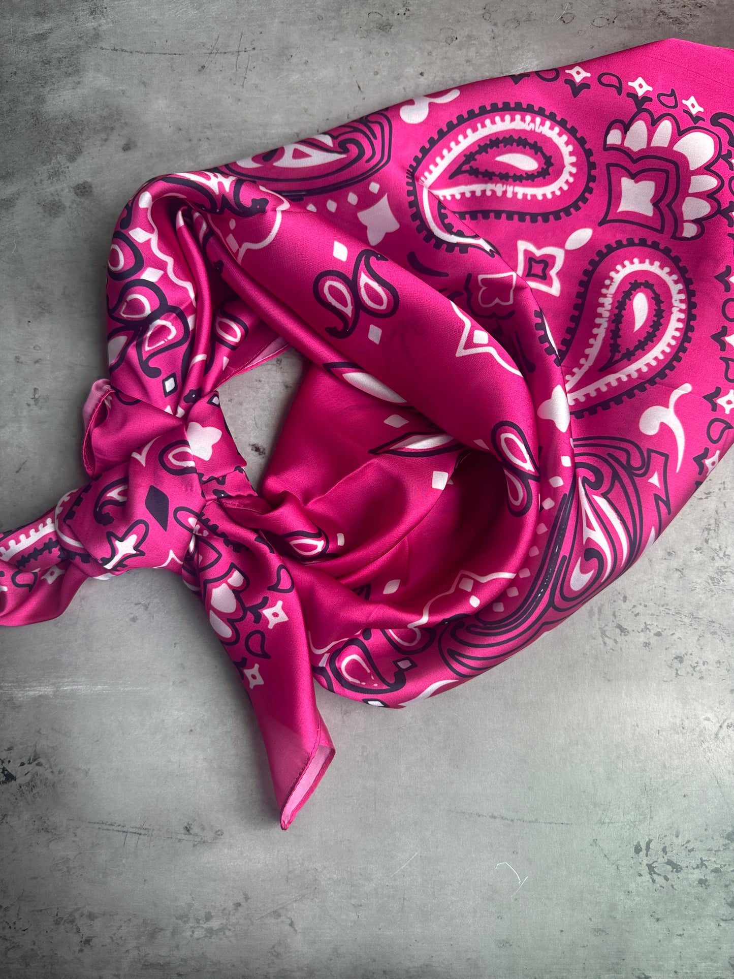 Magenta Bandana Wild Rag