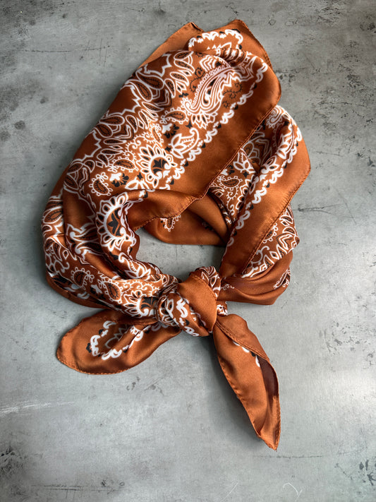 Rust Bandana Wild Rag