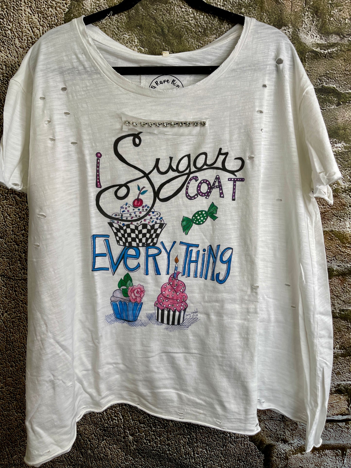 Sugar Coat Tattered Shirt