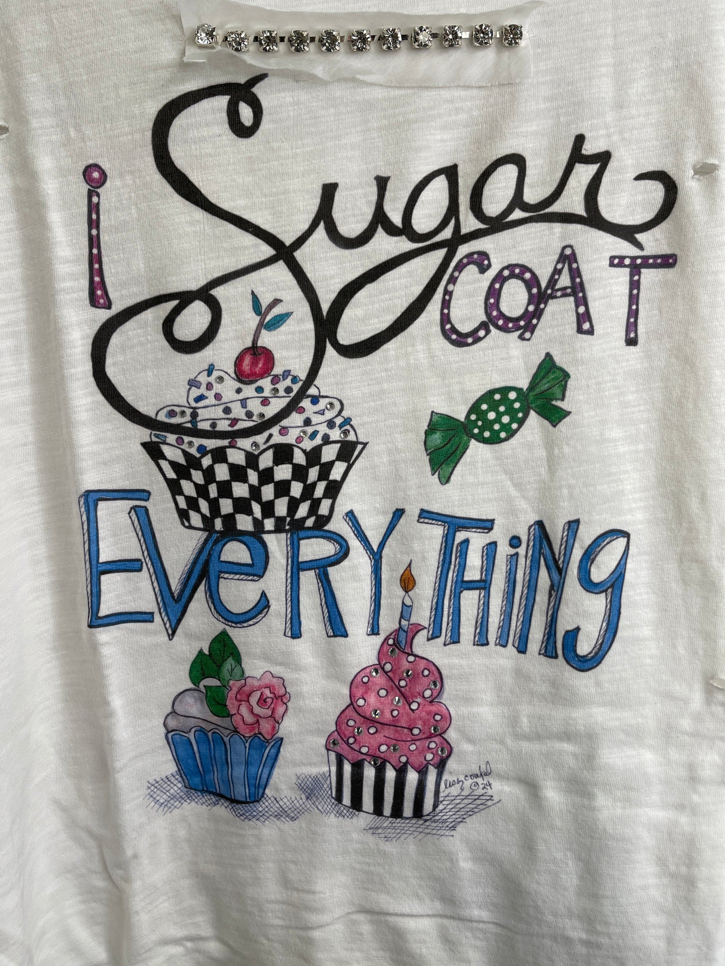 Sugar Coat Tattered Shirt