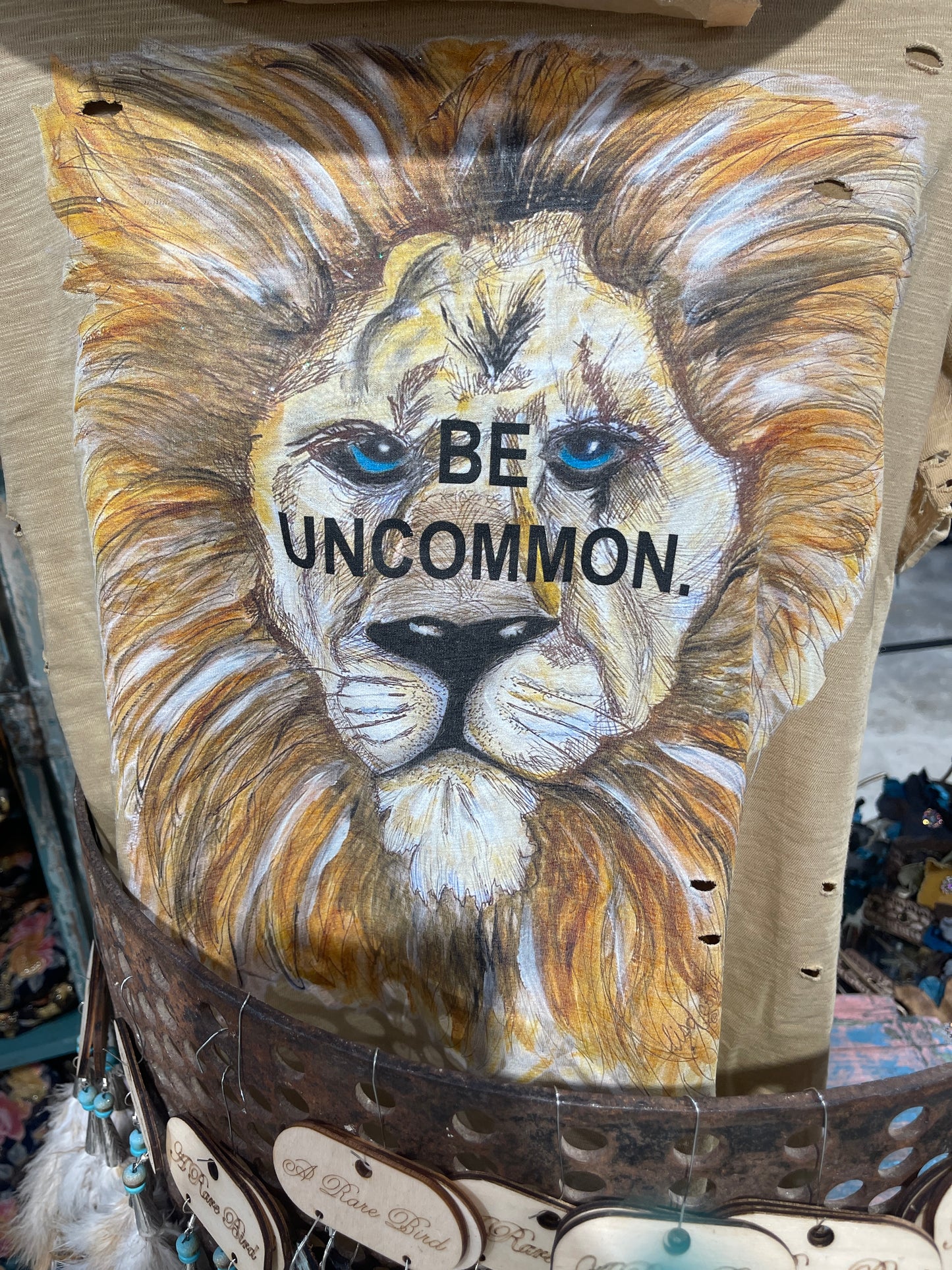 Be Uncommon Tattered Shirt