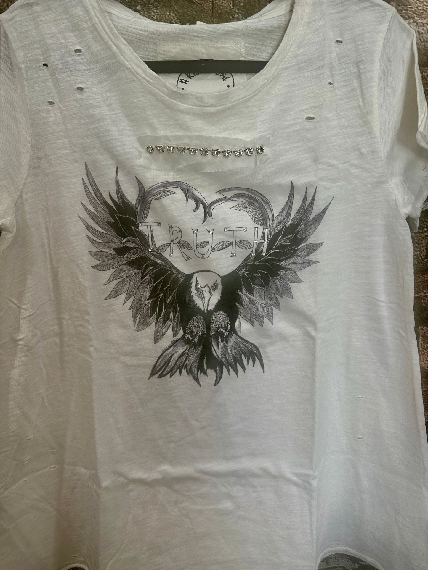 Truth Eagle Tattered Shirt