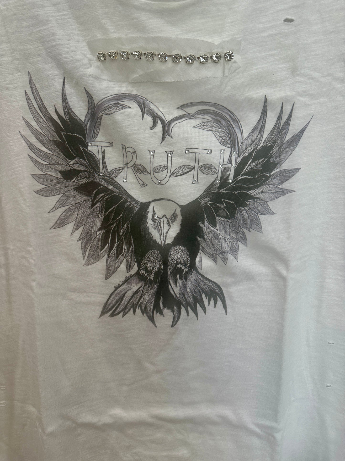 Truth Eagle Tattered Shirt