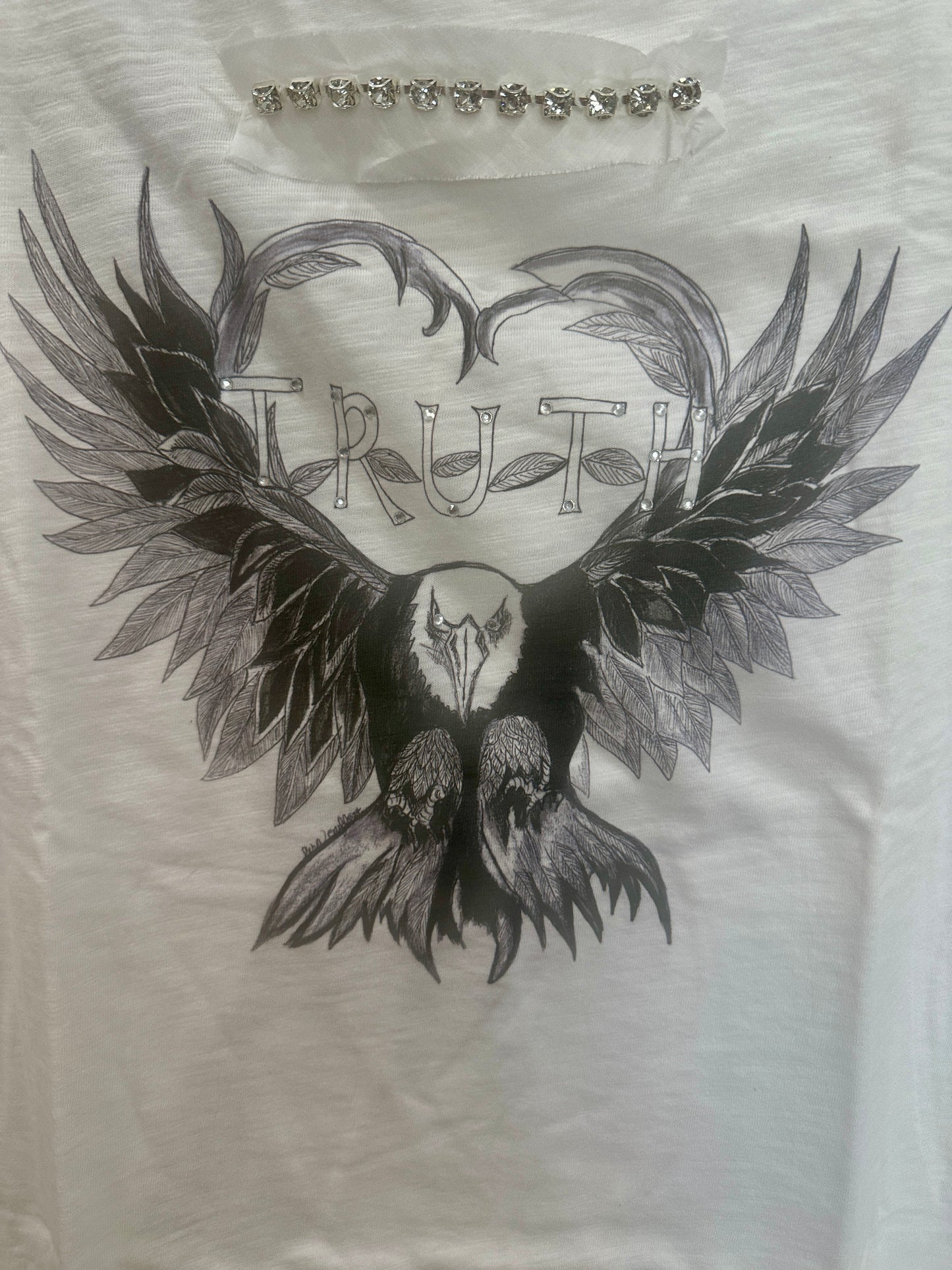 Truth Eagle Tattered Shirt