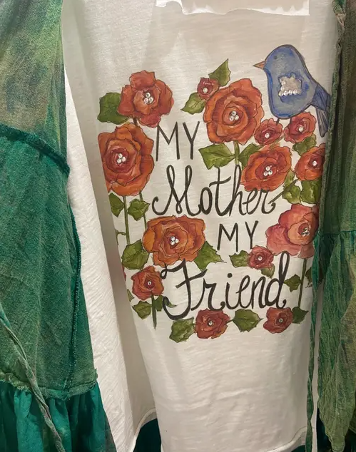 My Mother My Friend Tattered Tee