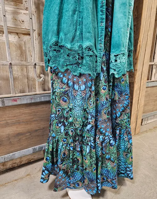 Peacock Feather Pants