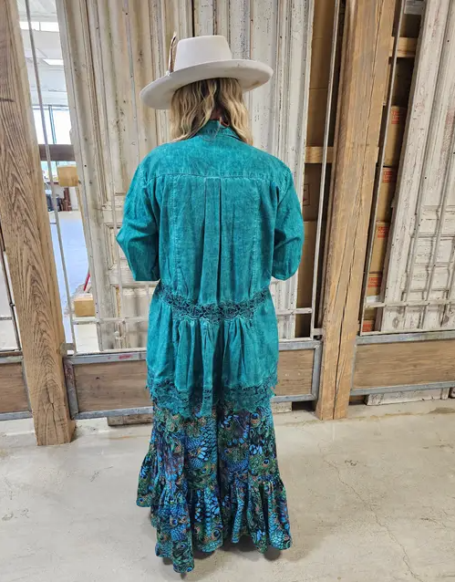 Peacock Feather Pants