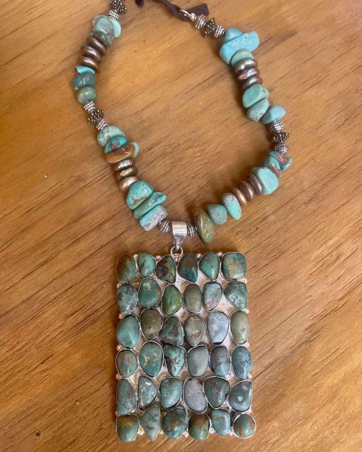 Turquoise Handmade Vintage Necklace