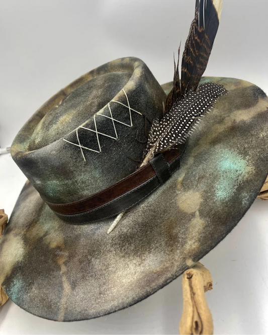 Sky's the Limit Distressed Hat